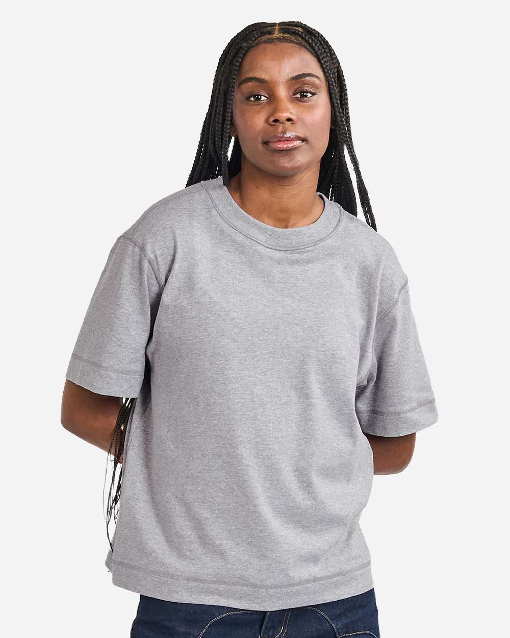 Double Sided Customizable Heavyweight Boxy T-Shirt
