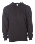 SS4500 Black pullover hoodie, blank front view
